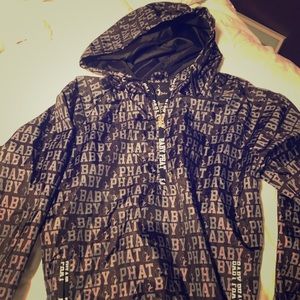 Baby phat rain jacket